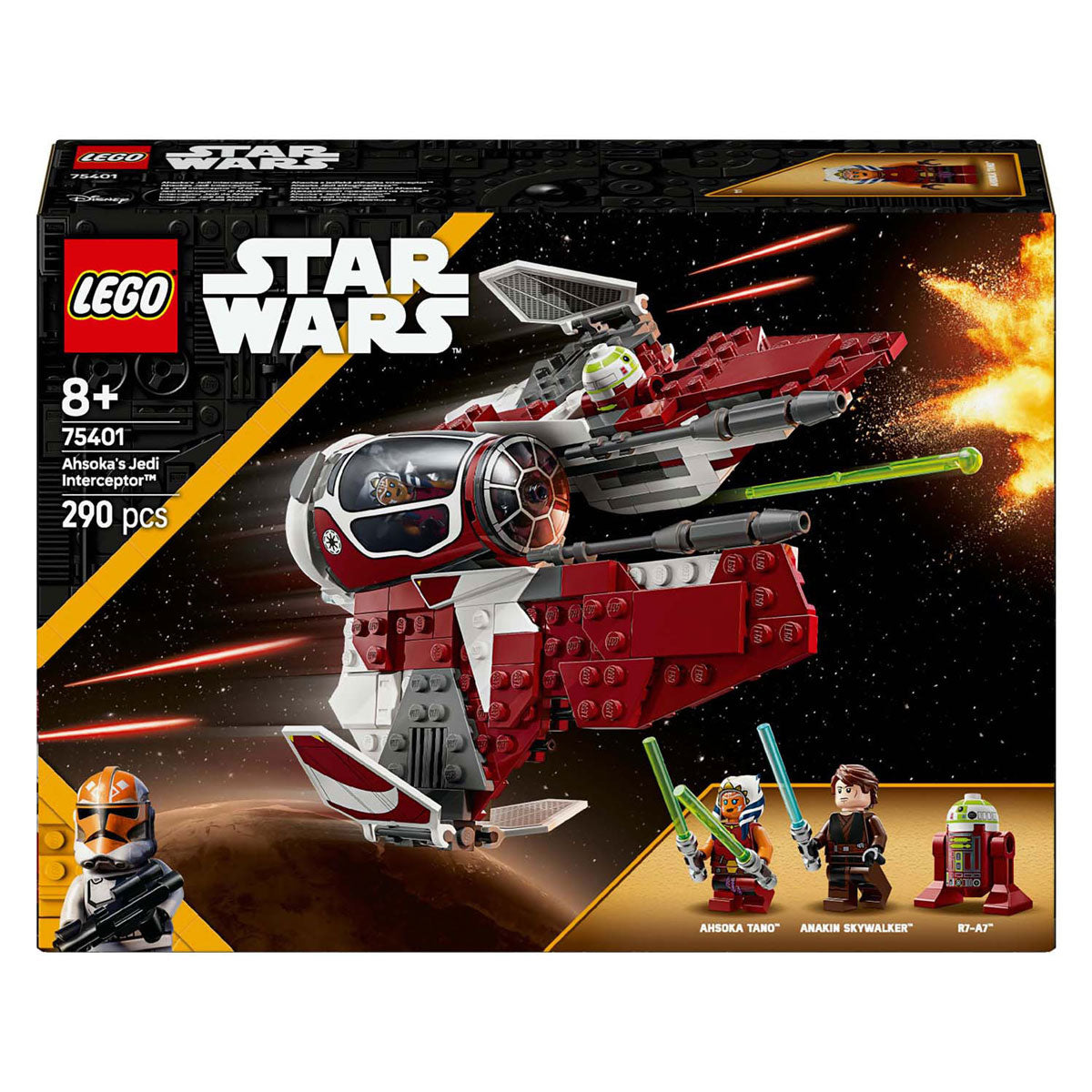Lego Star Wars 75401 Ahsokas Jedi-Abfangjäger