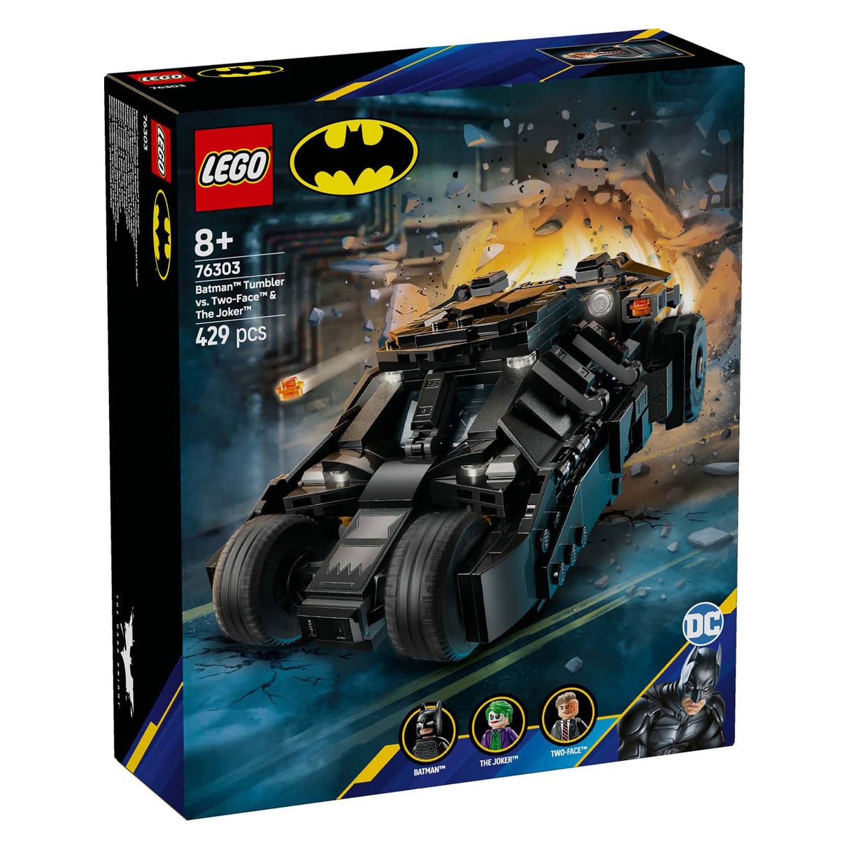 Lego DC 76303 Batman Tumbler vs. Two-Face und der Joker
