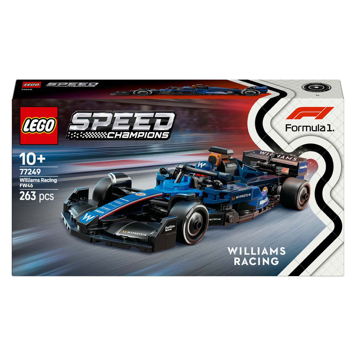 Lego Speed Champions 77249 Williams Racing FW46 F1-Rennwagen