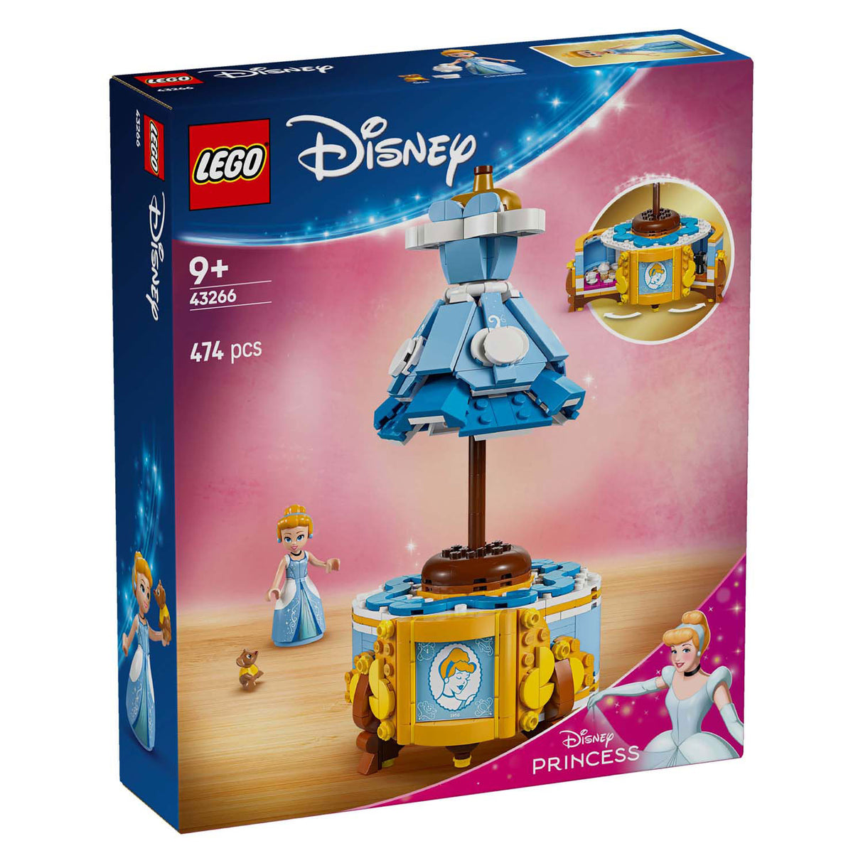 Lego Disney Prinzessin 43266 Aschenputtels Kleid