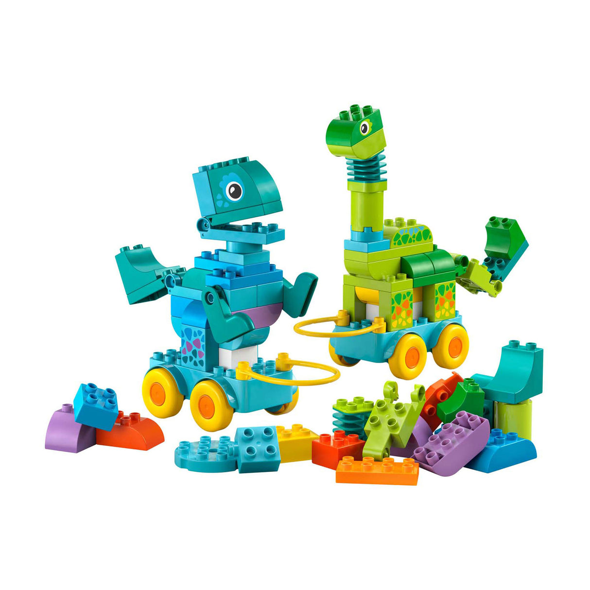 Lego Duplo 10451 3-in-1-Dinosaurier auf Rädern