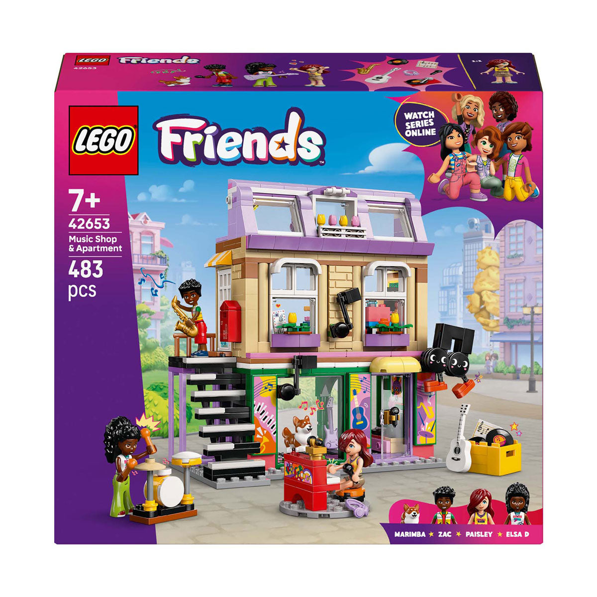Lego Friends 42653 Musikladen und Wohnung