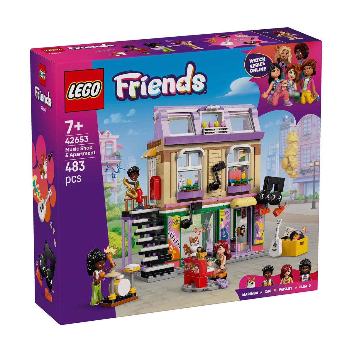 Lego Friends 42653 Musikladen und Wohnung