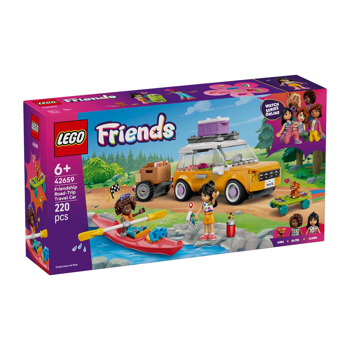Lego Friends 42659 auf einem gemeinsamen Roadtrip