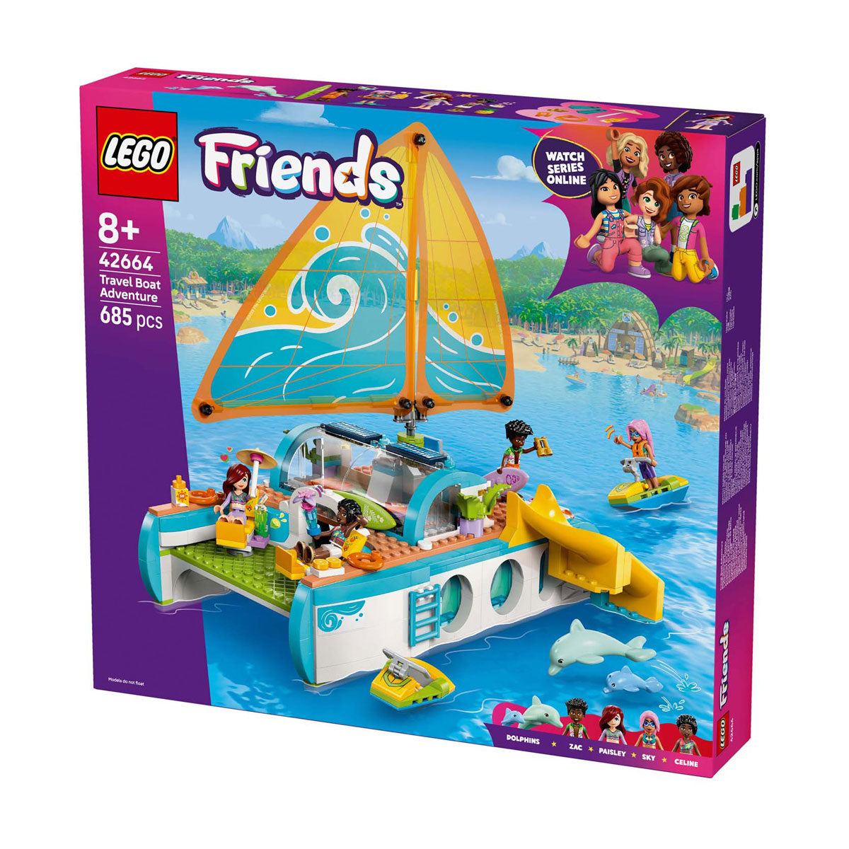 Lego Friends 42664 Abenteuer-Bootsfahrt