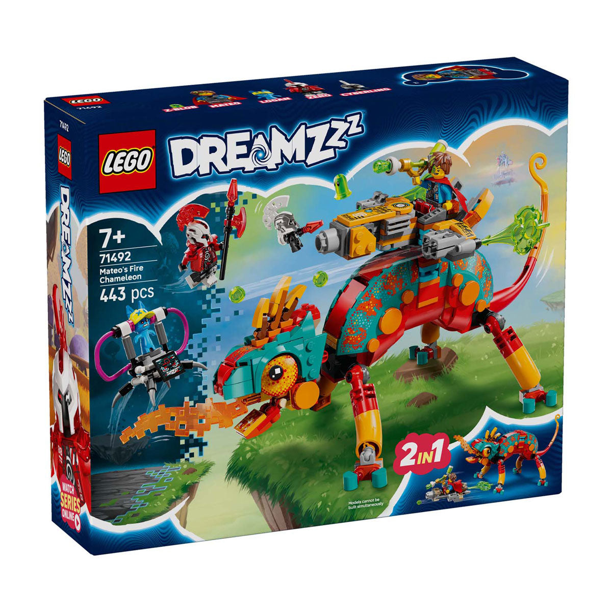 Lego Dreamzzz 71492 Mateos Feuerchamäleon