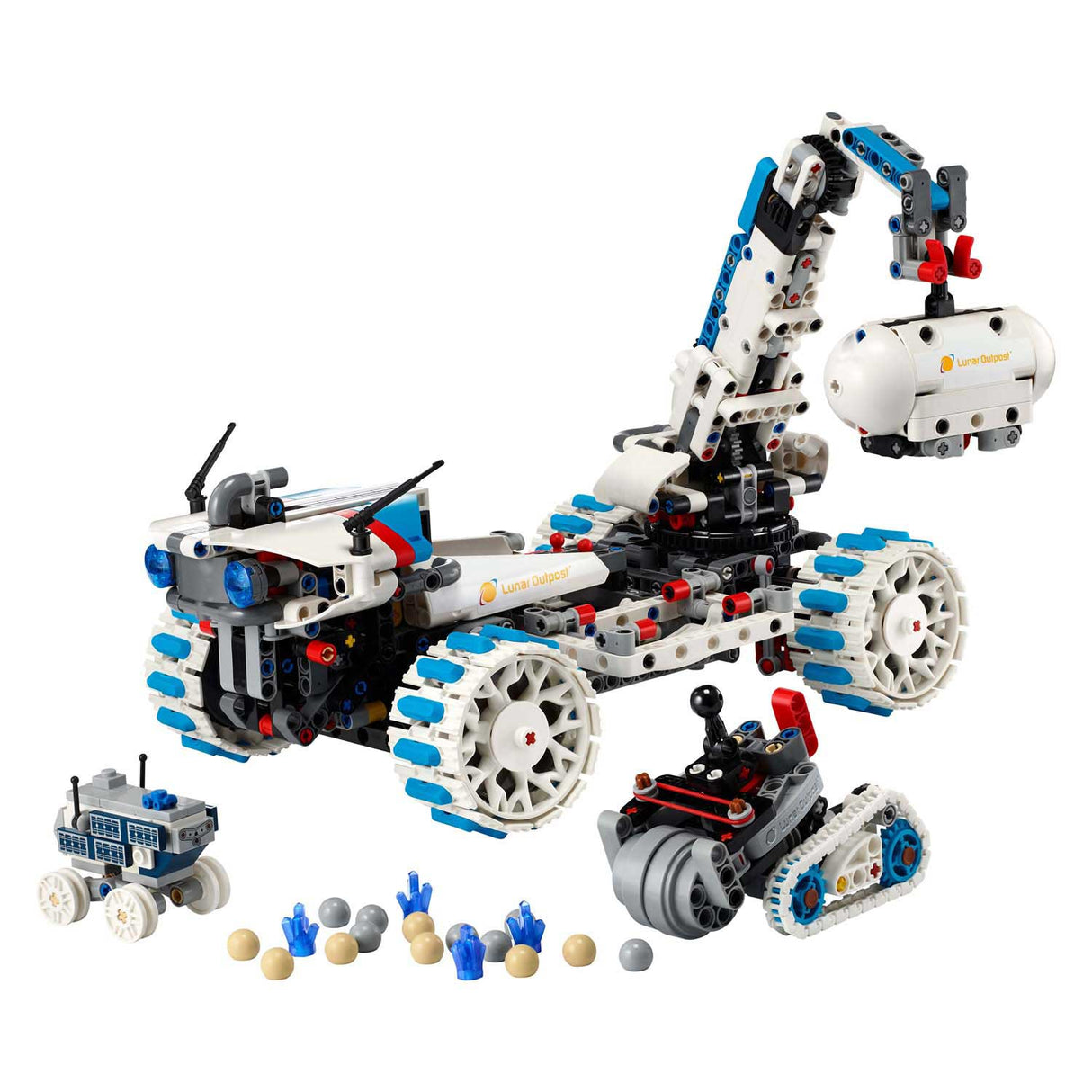 Lego Technic 42211 Mondaußenposten Mondrover Raumfahrzeug