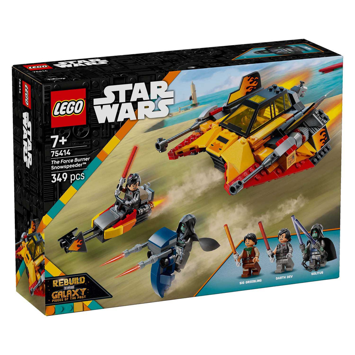 Lego Star Wars 75414 Der Force-Brenner-Snowspeeder