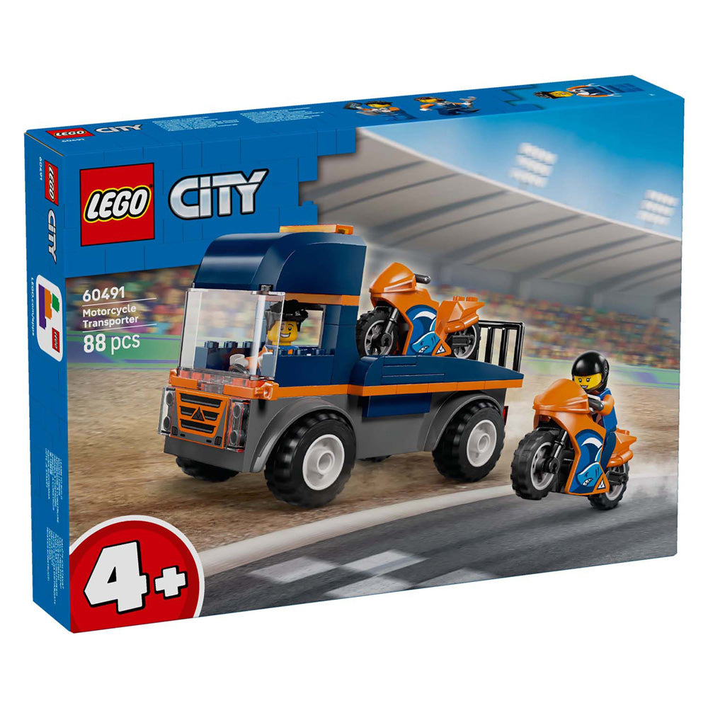 Lego City 60491 Motorradtransporter