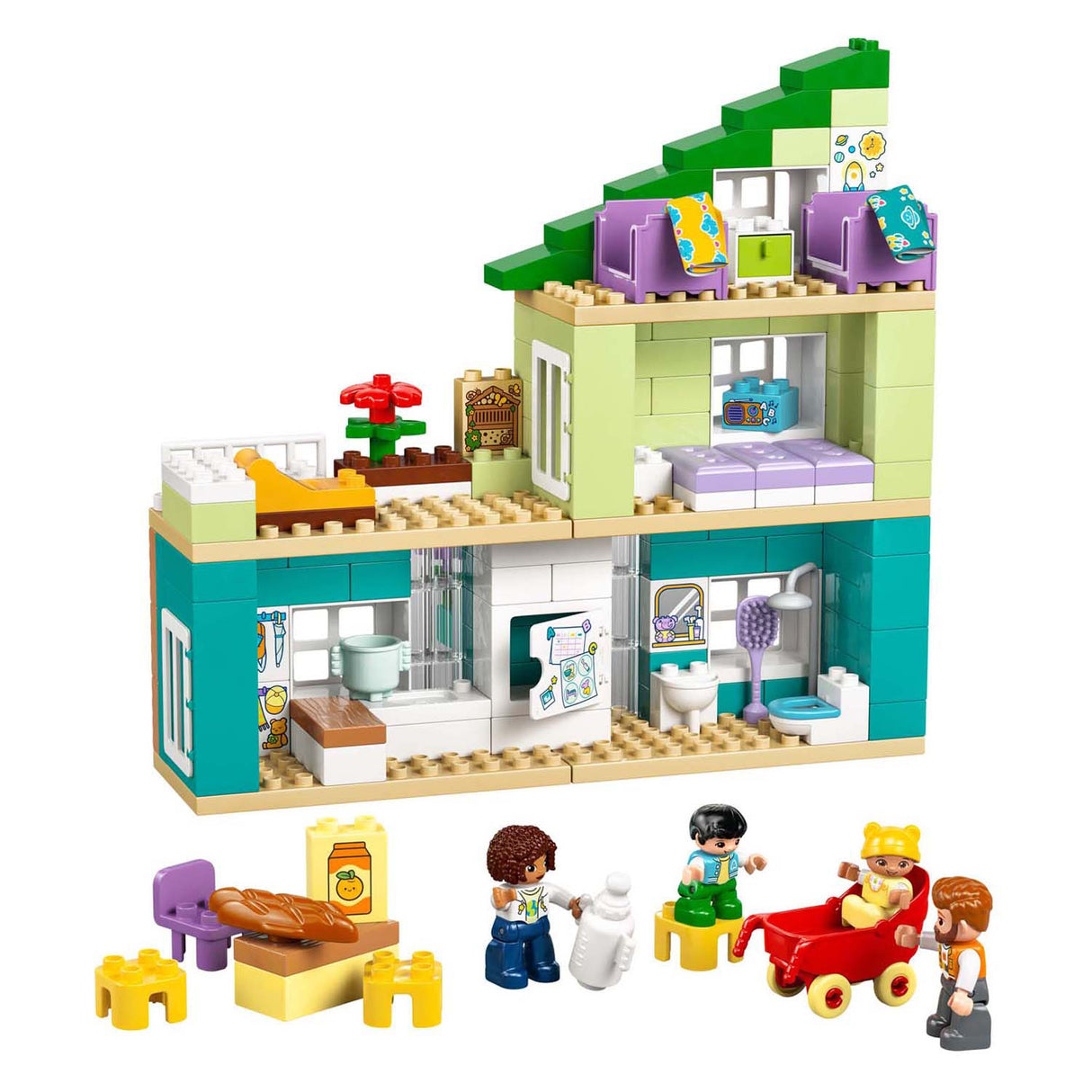 Lego Duplo Town 10470 3in1 modernes Haus mit Figuren