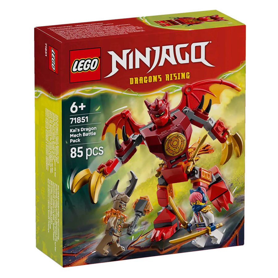 Lego Ninjago 71851 Kais Drachen-Mech-Kampfpaket
