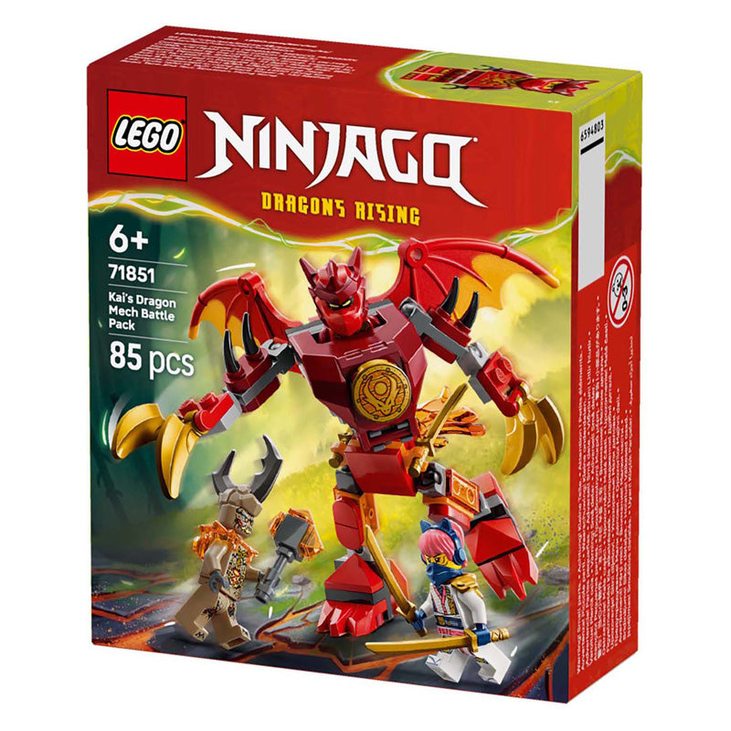 Lego Ninjago 71851 Kais Drachen-Mech-Kampfpaket
