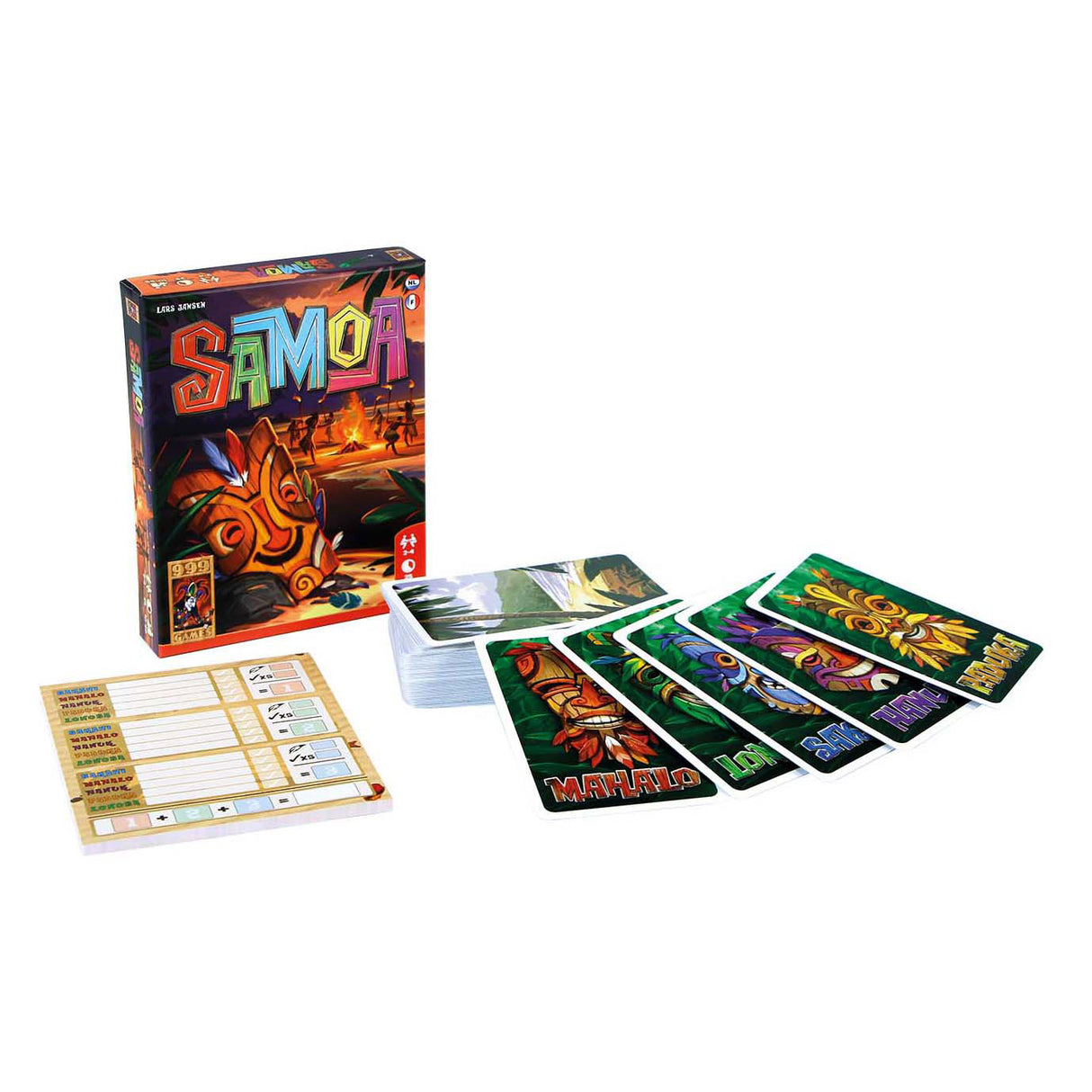 999games 999 Spiele Samoa-Kartenspiel