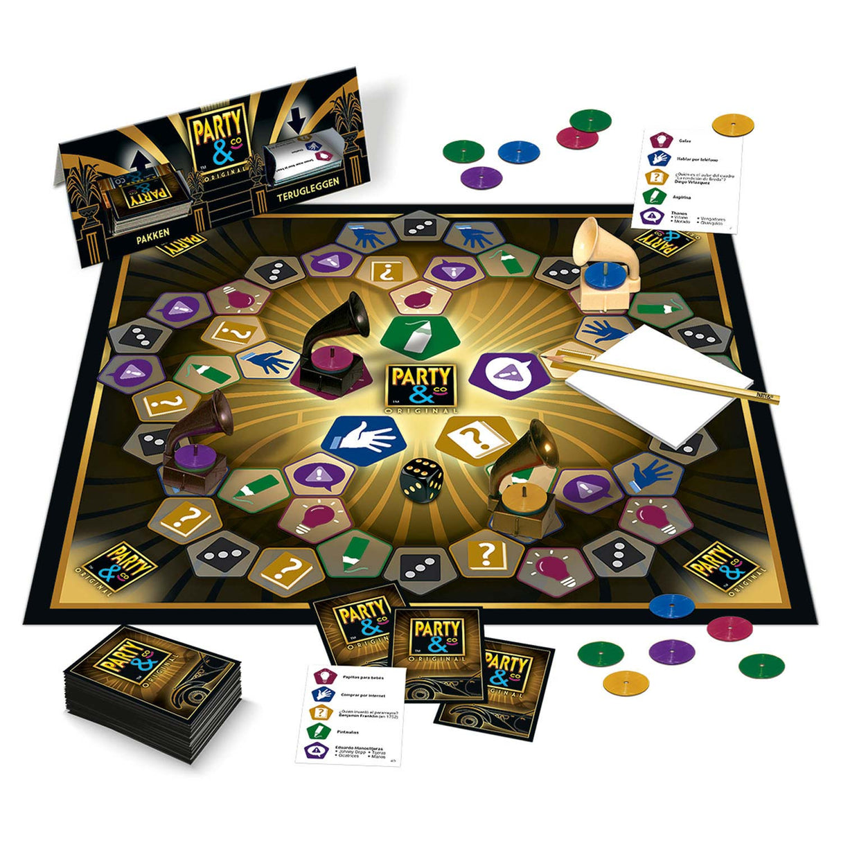 Originales Jubiläums-Brettspiel von Jumbo Party Co