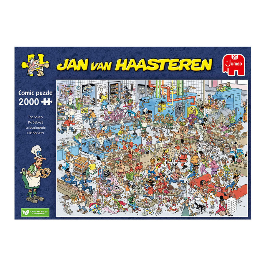 Jumbo Jan van Haasteren Puzzle – Die Bäckerei, 2000 Teile.