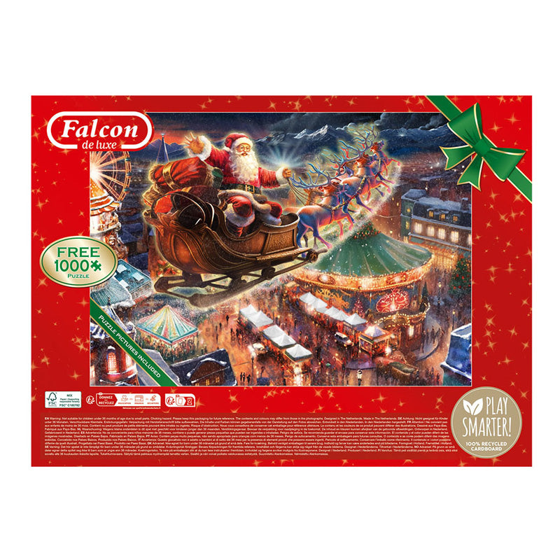 Jumbo-Falken-Puzzle – Victoria Station, 1000 Teile.