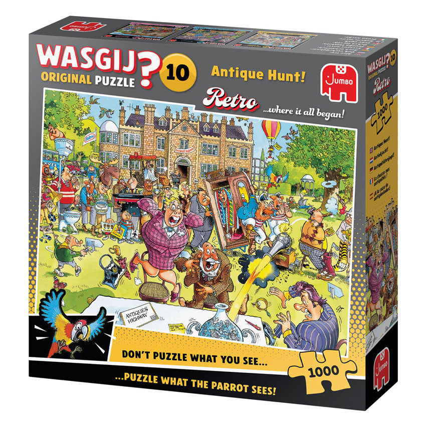 Jumbo wasgij retro original 10 - antiekjacht! - 1000st.