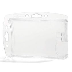 Robuster Kartenhalter für 2 Karten – 85 x 54 mm – 10 Stück