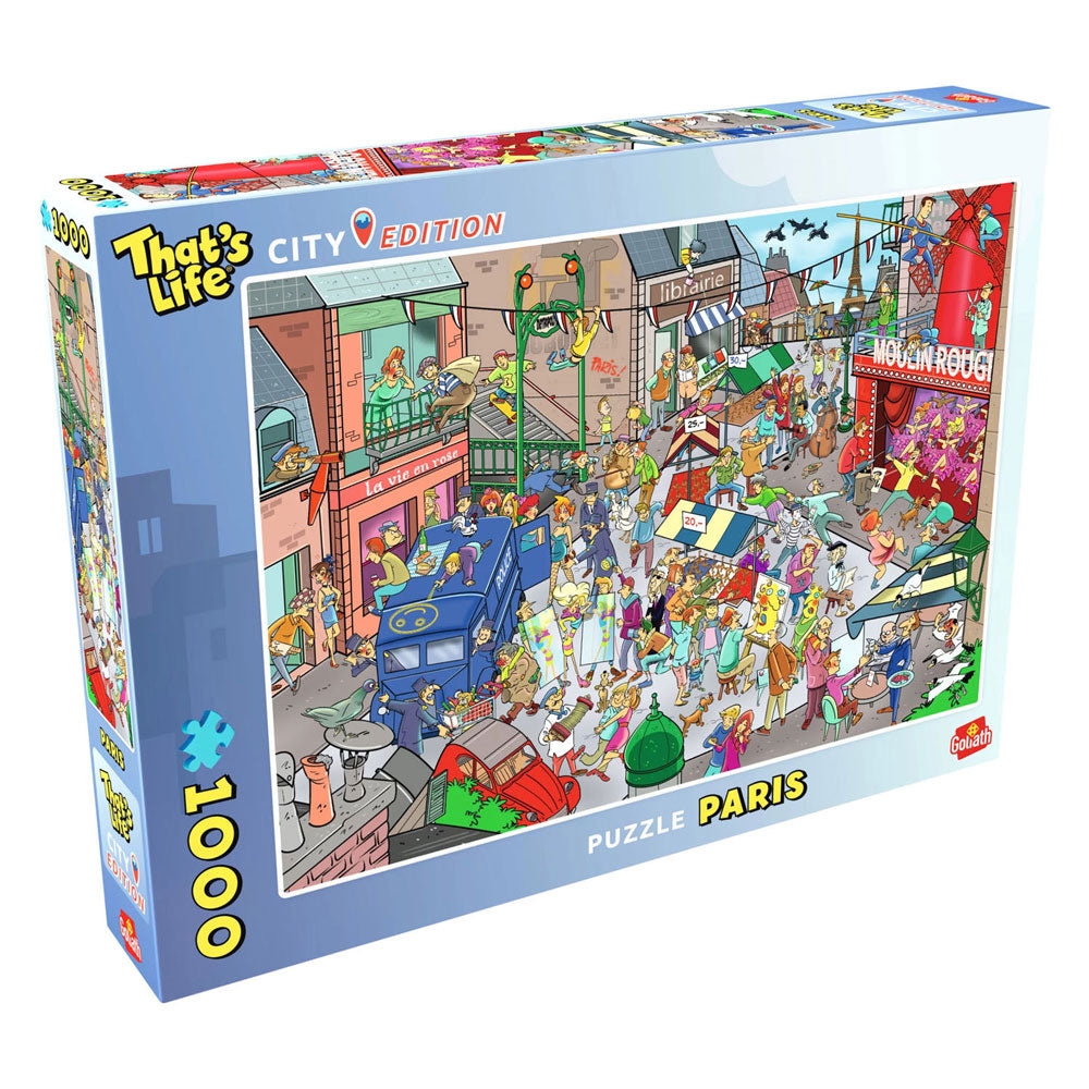 Goliath golitath that's life city edition: parijs legpuzzel - 1000st.