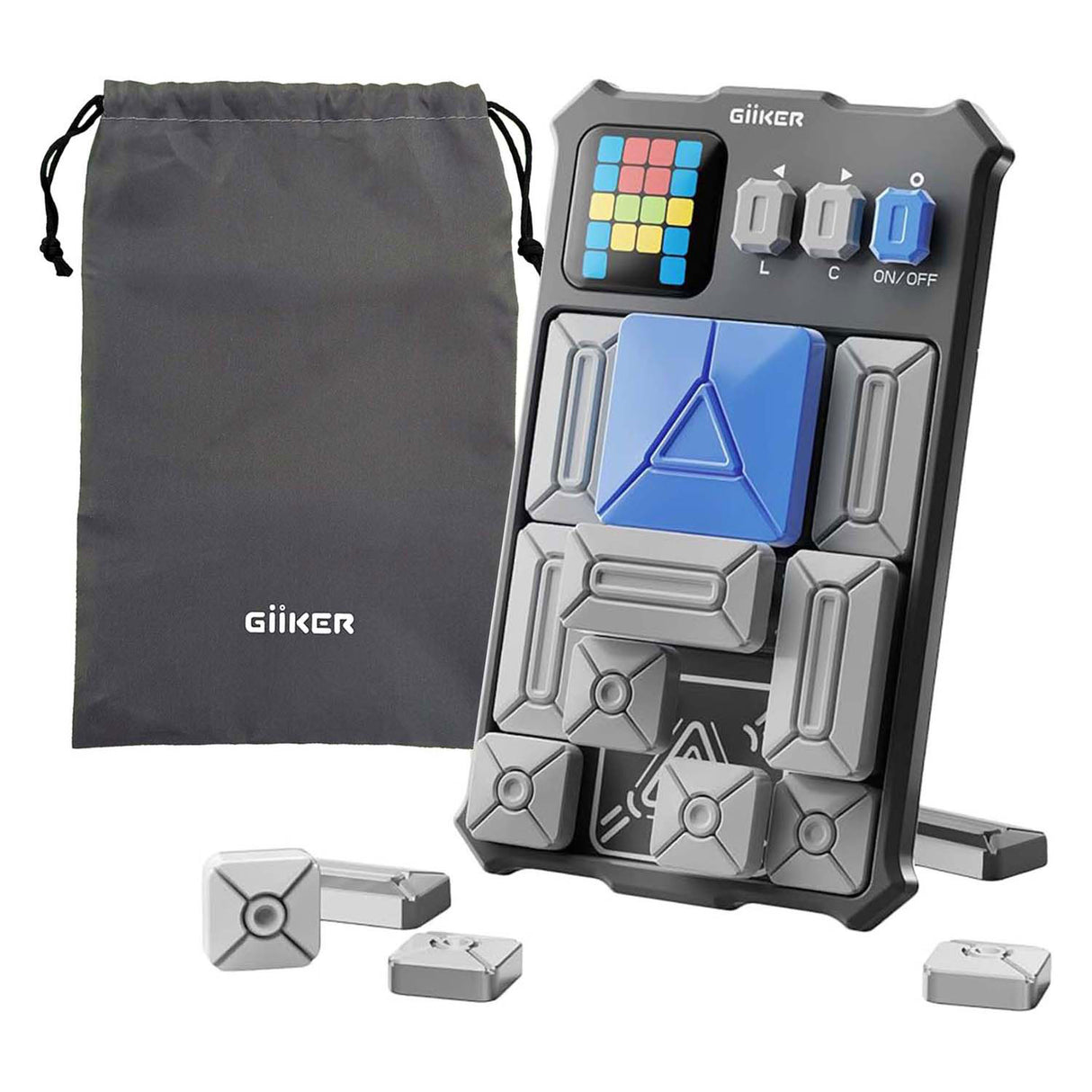 Giiker Super Slide Puzzle-Spiel – Grau