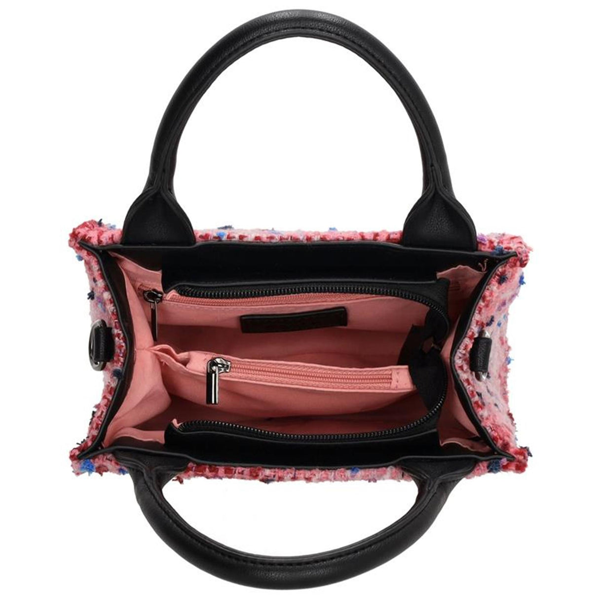 Charm London Finsbury Handtasche rosa-rot