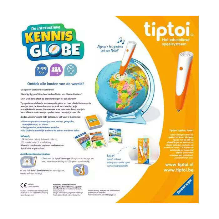 Ravensburger tiptoi der interaktive Wissensglobus
