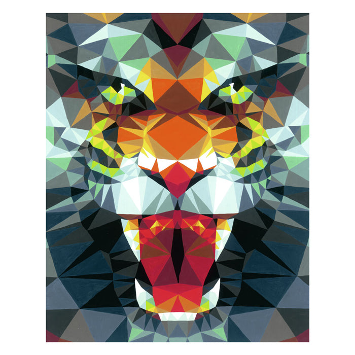 Ravensburger Kreart Painting bei Nummer - Polygon Tiger