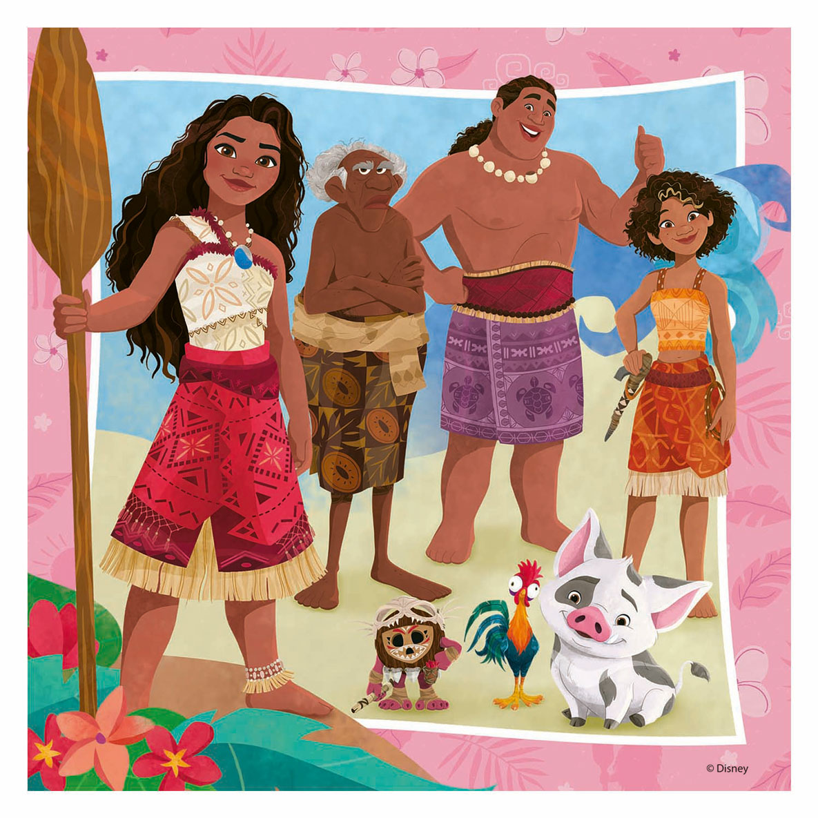 Ravensburger Puzzle Disney Vaiana 2, 3x49tlg.
