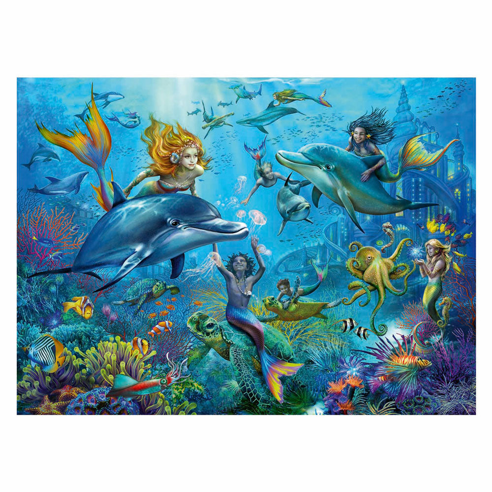 Ravensburger Puzzle XXL Meerjungfrau, 100 Teile.
