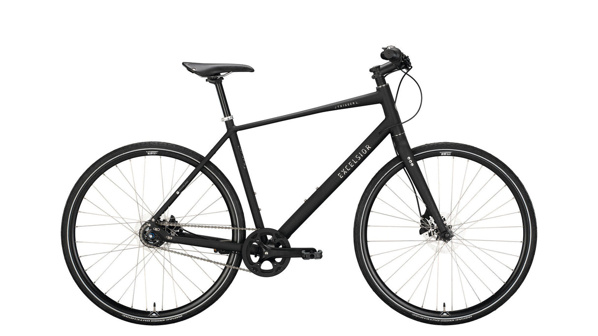 Excelsior Urban Bike Trigger (#1) Bike Excels.Trigger 28 48 Durchm. 8fach schwarz matt