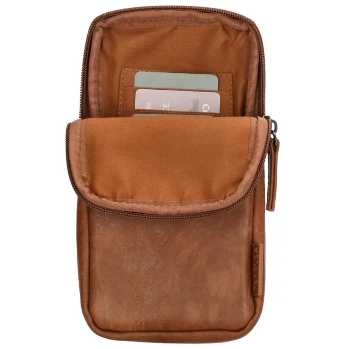 Beagles Eisen-Telefontasche braun