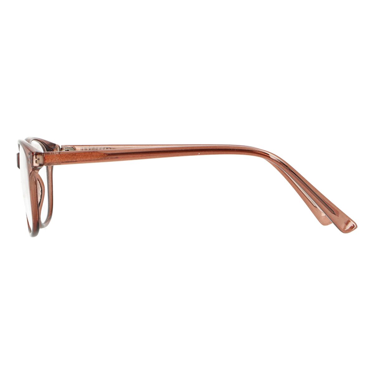 Spectrum Lesebrille transparent braun 2,50