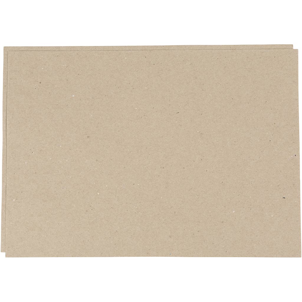Creativ Company Kraftpapier, A2, Blatt 420x594 mm, 135 gr, graubraun, 500 Blatt 1 Karton