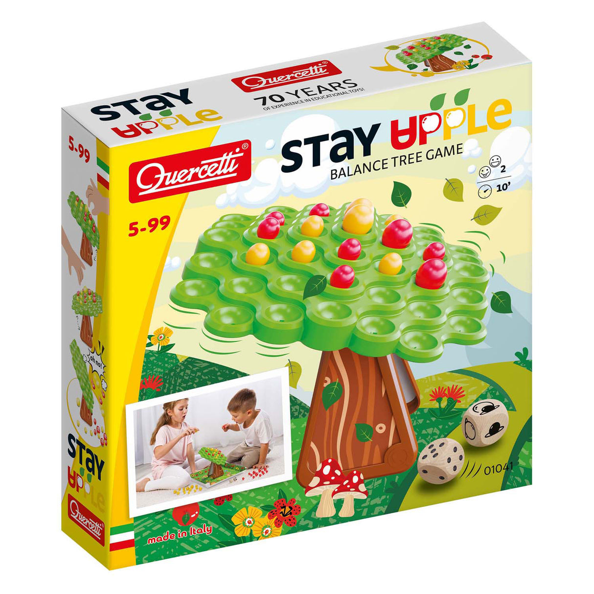 Quercetti-Apfelbaum-Balance-Spiel