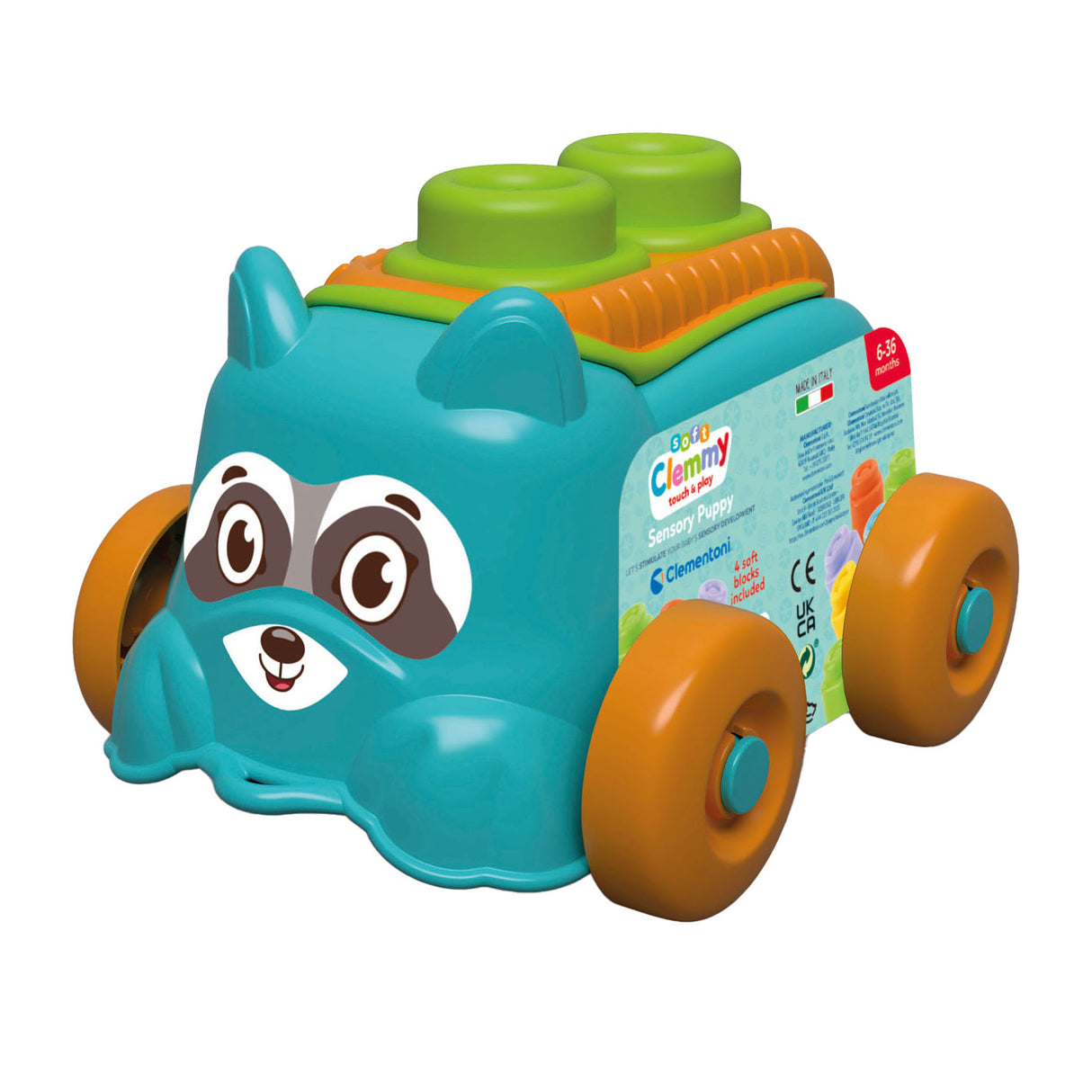 Clementoni Baby weiche Clemmy blockiert Emmer Dog