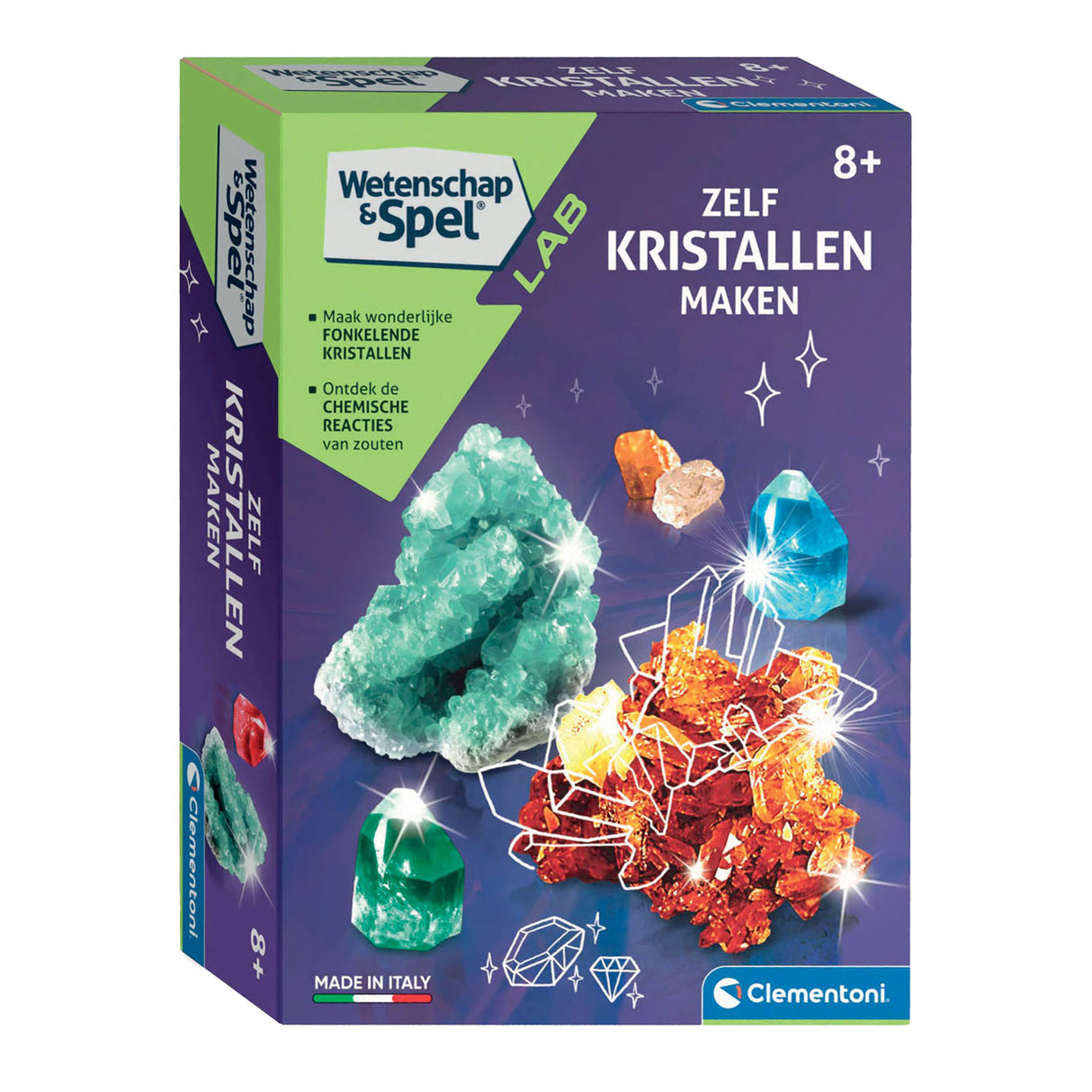 Clementoni Wissenschaft und Spiel - selbst Kristalle machen