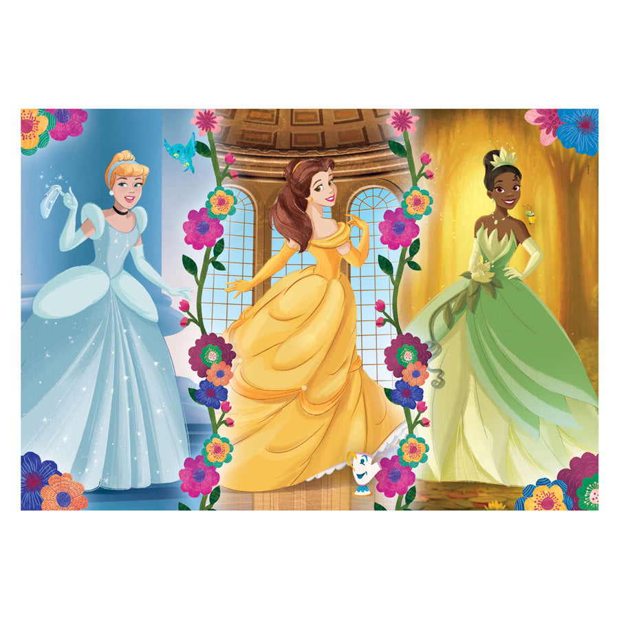 Clementoni Jigsaw Puzzle Super Color Disney Prinzessin, 104st.