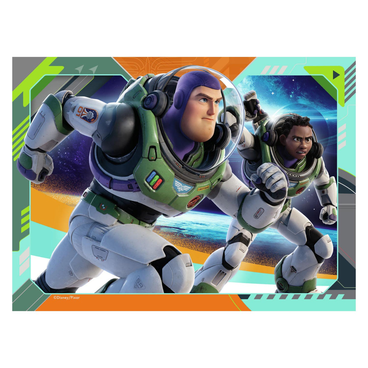 Ravensburger Disney Lightyear 4in1Box-Puzzle – 12+16+20+24 Teile – Kinderpuzzle