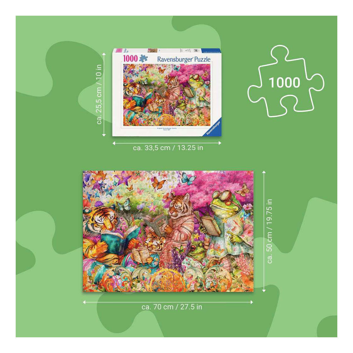 Ravensburger Puzzle Book Club 1000 Teile