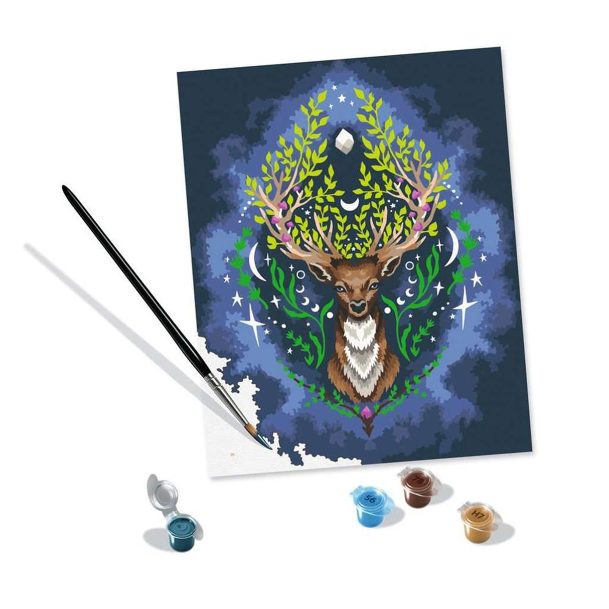 Ravensburger Creart Painting nach Nummer - Pixie Cold: Mystic Deer