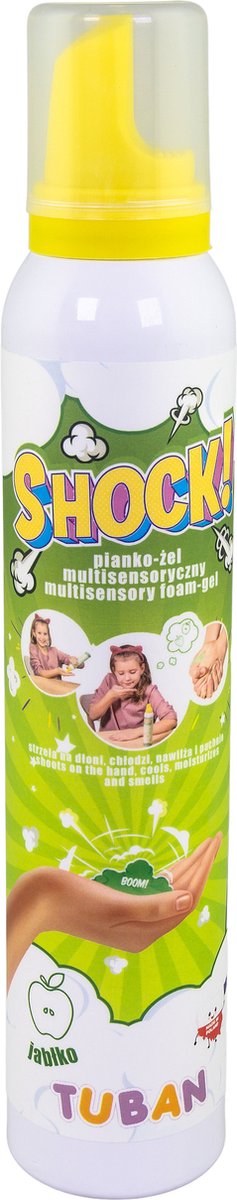 Tuban-Schock! Multisensorisches Schaumgel 200 ml Apfel