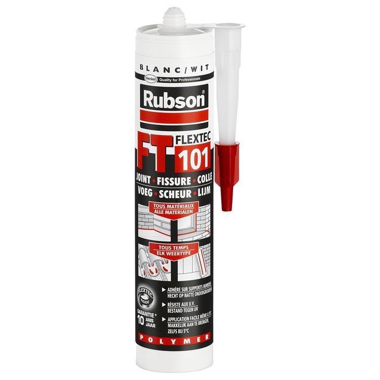 Rubson 1006954 - ft101 polymer wit 280ml | 6 stuks