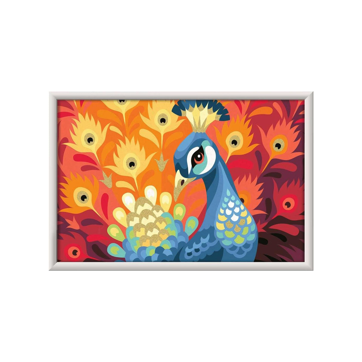Ravensburger Creart Malen nach Zahlen – stolzer Pfau