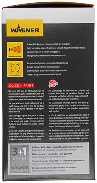 Wagner wood metal sprayer w100 verfspuit