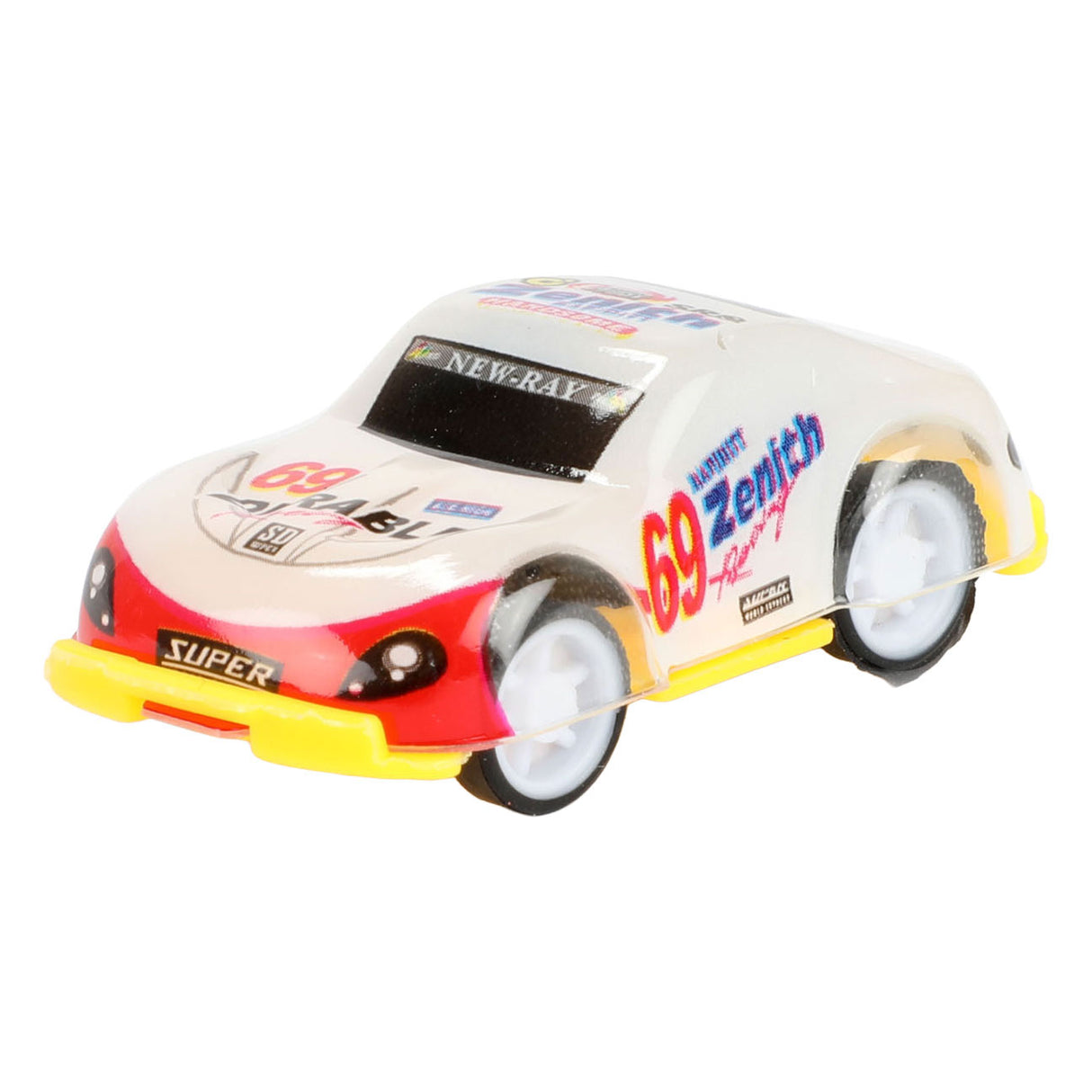 Turbo racers pull back rally auto's - 12st.