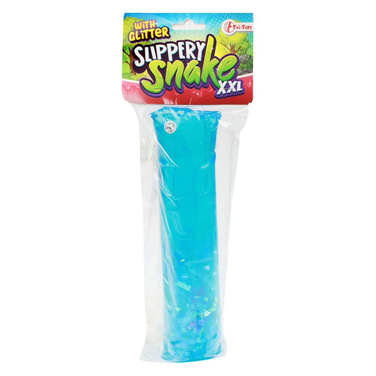 Toi-Toys Schlange mit Glitzerfolie XXL, 26cm