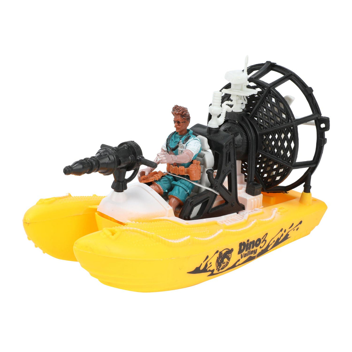 Spielset „Welt der Dinosaurier“ – Boot und Motorrad mit Dinosauriern