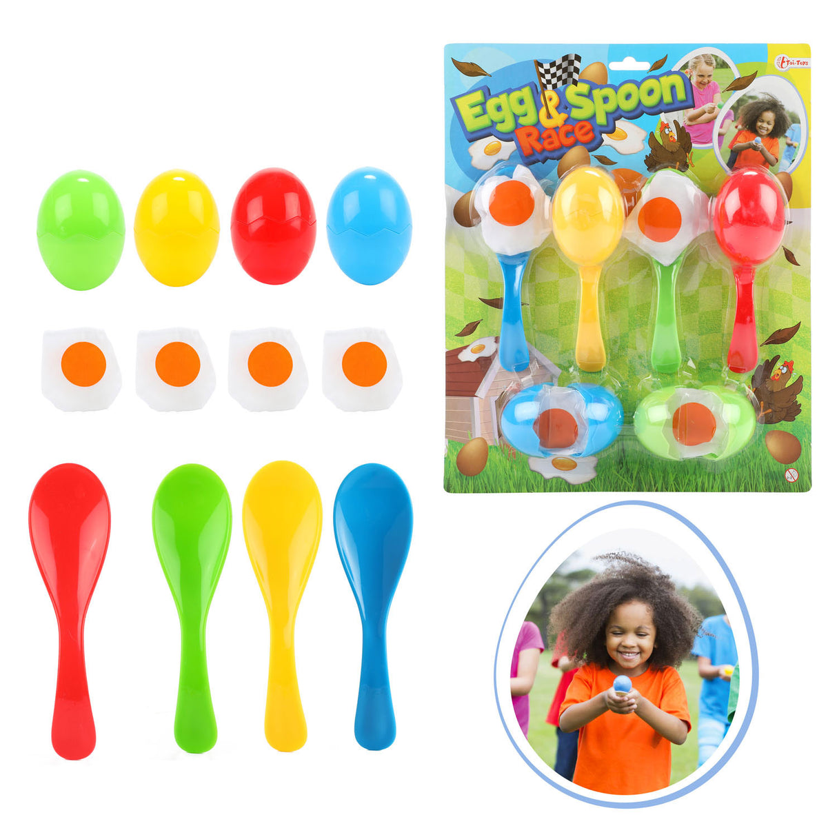 Toi-toys Staffelspiel-Eier