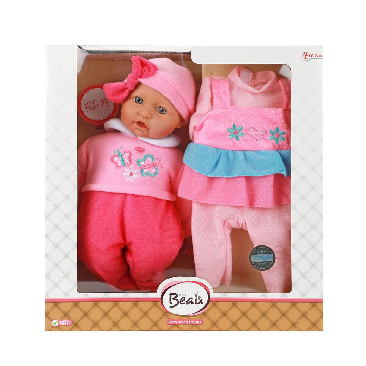 Beau Baby Baby Pop mit Bekleidungsgeschenkset