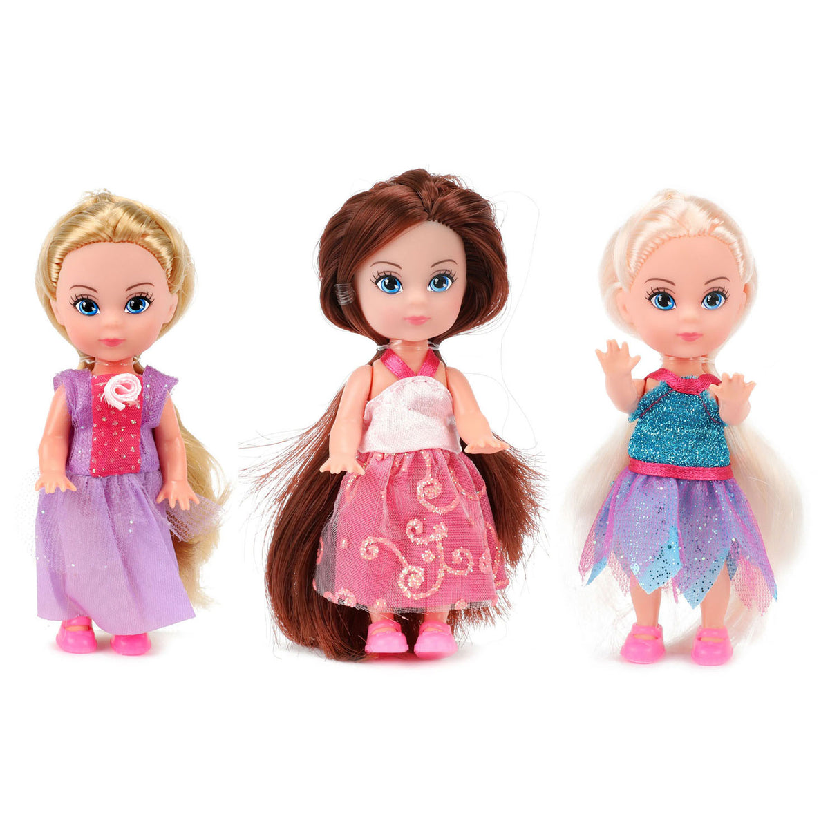 Beau Baby Mini-Babypuppe Prinzessin, 11 cm